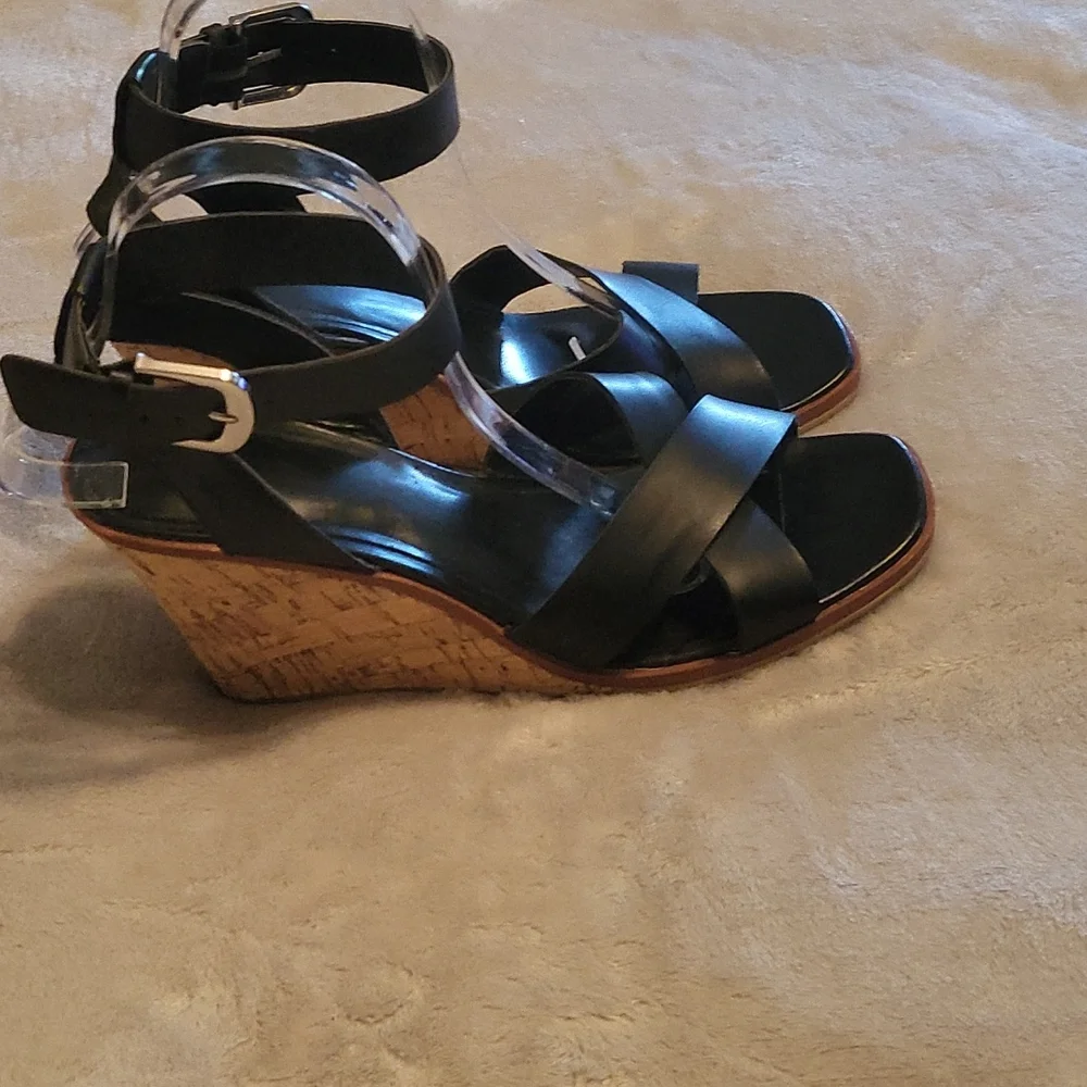 A New Day Strappy Wedge Sandals
